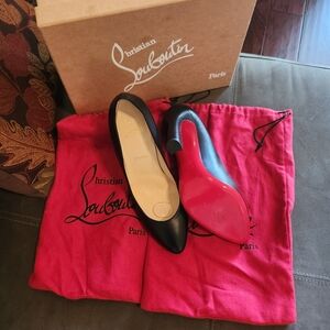Christian Louboutin blac pumps size 49